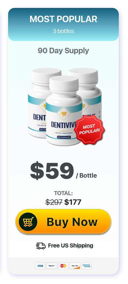 DentiVive - 3 bottles